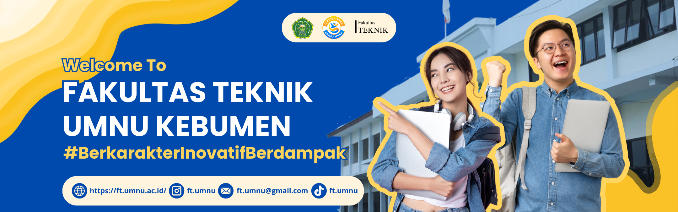 Banner Welcome To Fakultas Teknik