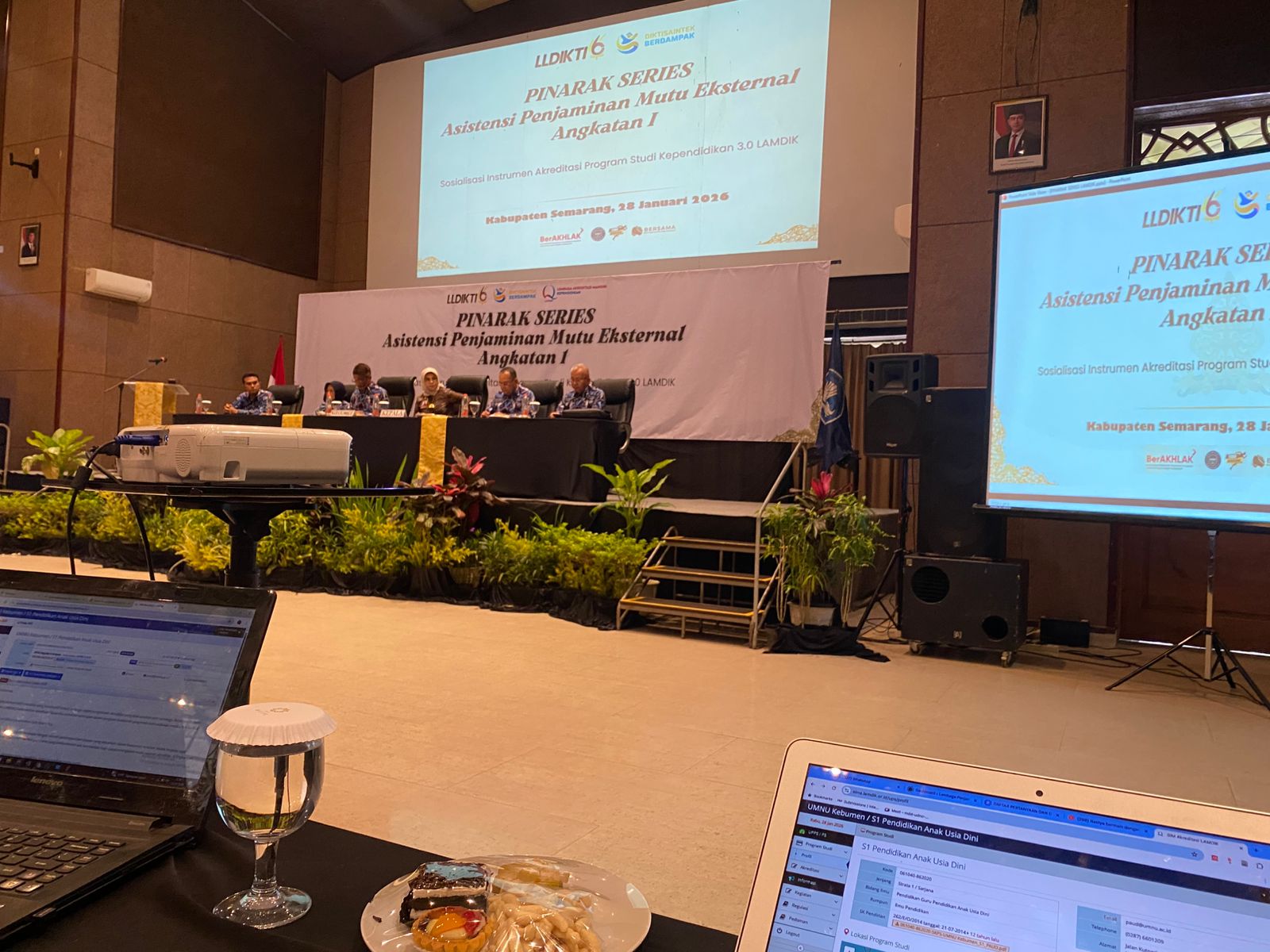 LPM UMNU Kebumen Ikuti Asistensi Penjaminan Mutu Eksternal LAM Kependidikan