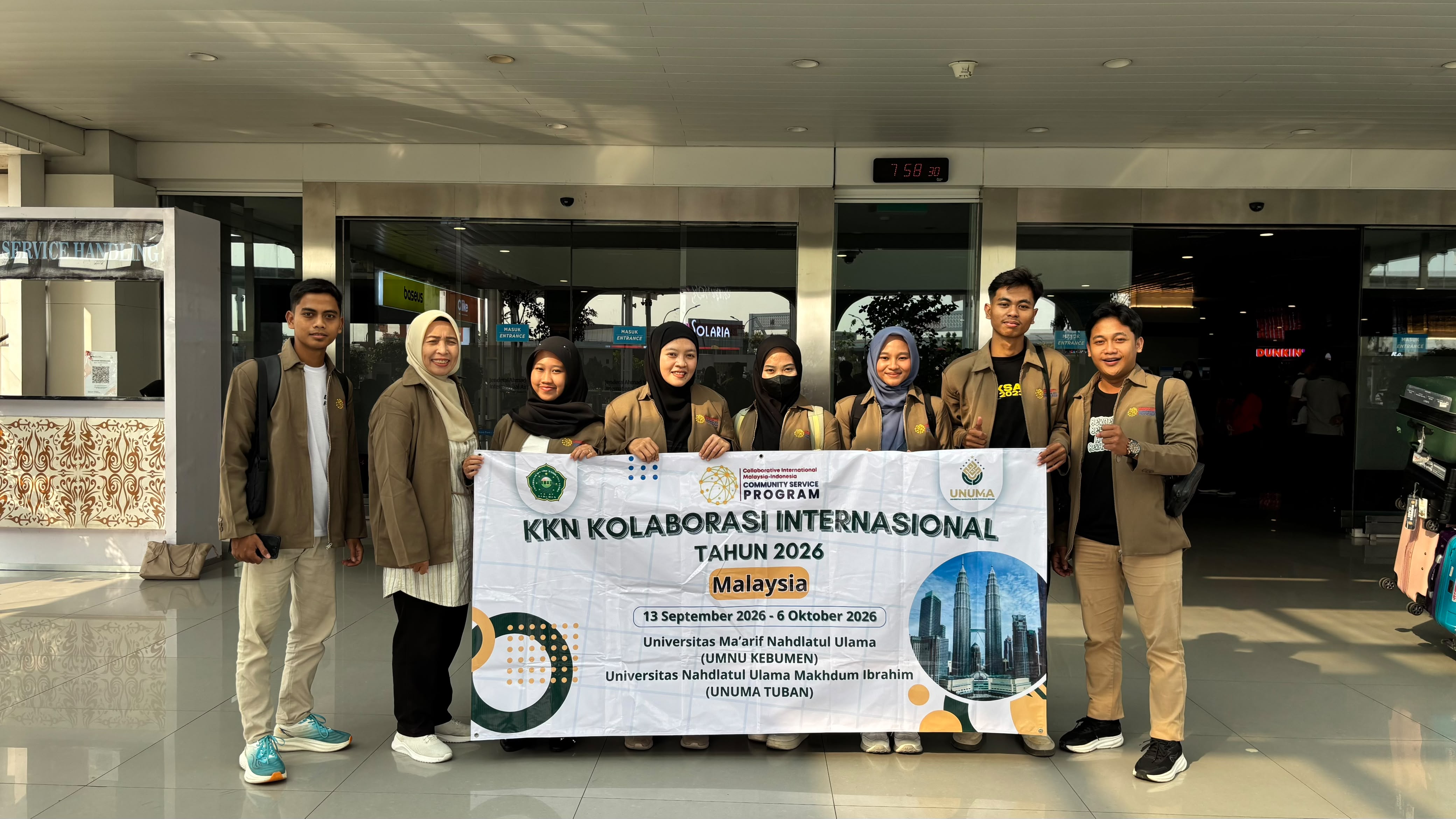 Perkuat Jejaring Global, UMNU Kebumen dan UNUMA Tuban Gelar KKN Kolaborasi Internasional di Malaysia